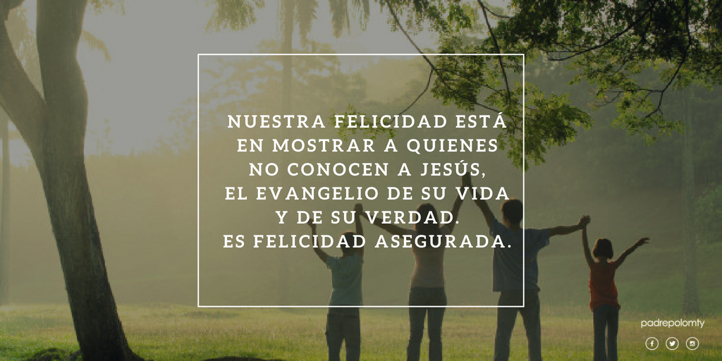 padrepolomty's tweet photo. El #Evangeliodehoy nos habla del envío, del encargo para cumplir una misión. No podemos guardarnos el mensaje y quedarnos parados. Seamos signo de la presencia de Dios en el mundo.  #MisaDominical https://t.co/zVKvHAwBRr
