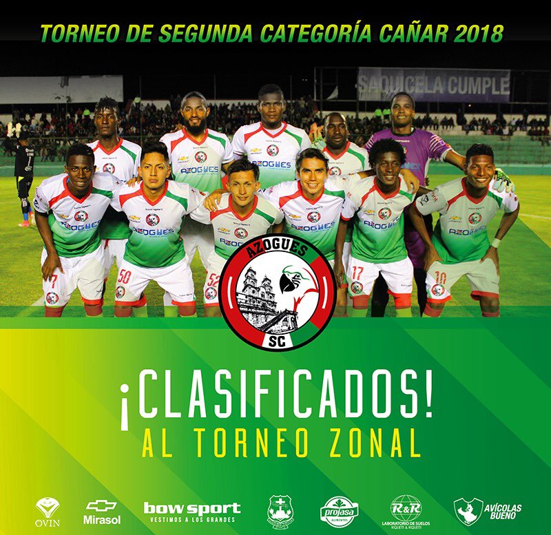 Azogues_SC's tweet photo. Gracias a toda nuestra hermosa ciudad de Azogues por todo el apoyo desde el inicio. 
💚❤️🤩
Clasificamos a la Zonal!!
El camino continúa rumbo a la Serie B. 
Vamos Azogues Carajo!! https://t.co/wKaNOeqSnn