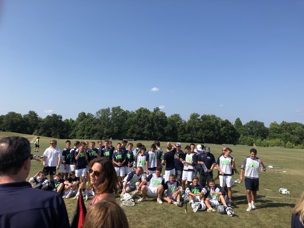 VAEliteLacrosse's tweet photo. Big day for VEL as we win the Battle of Bull Run - all four teams in the final as 2019 beats 2020 for the high school championship and 2021 beats 2022 for the JV championship - unreal! https://t.co/QW7AelcxPz