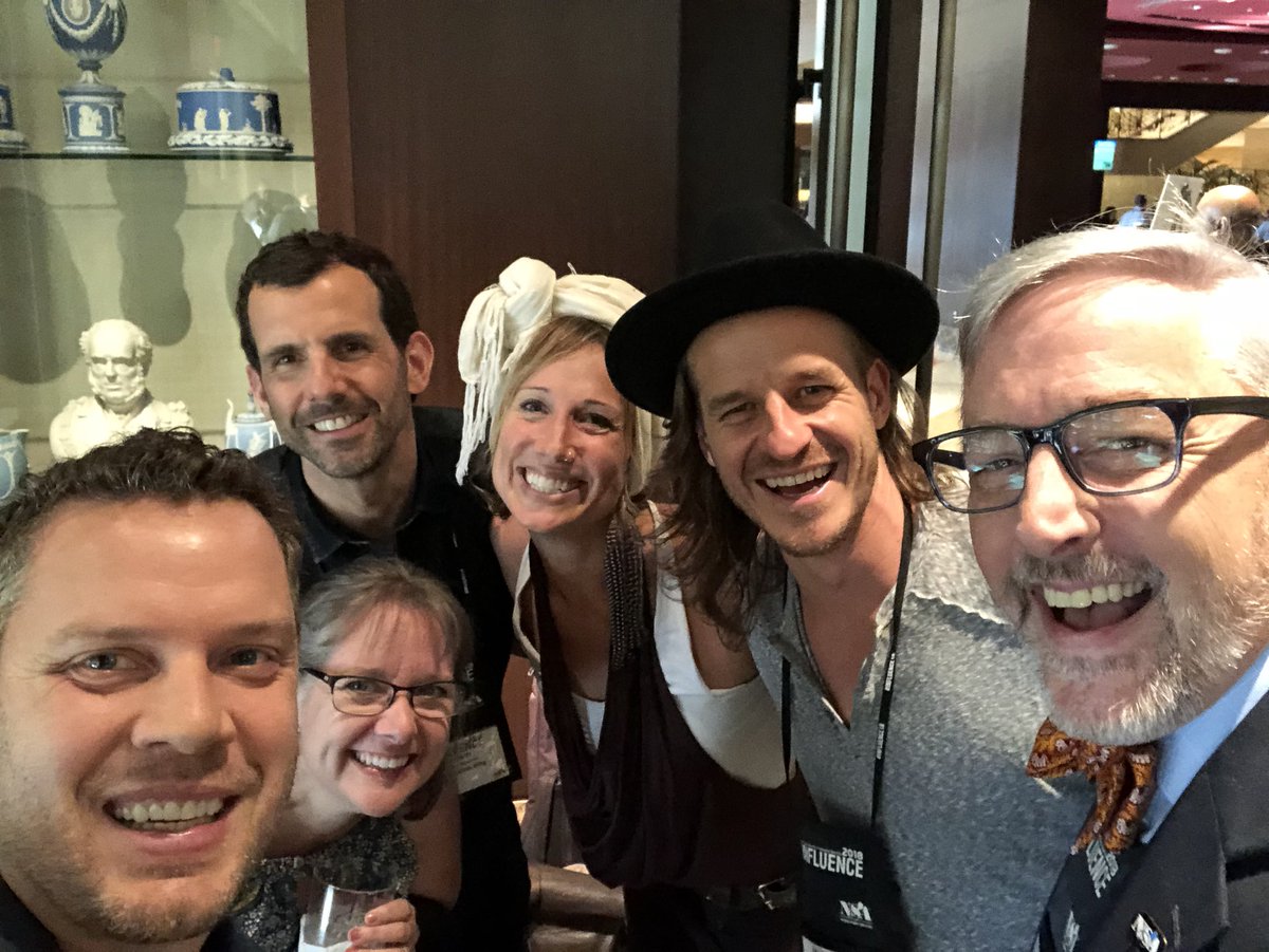 start_simply's tweet photo. New friends great conference Rainbow reception ice cream served. @marcapitman @start_simply @pete_longworth #influence2018 https://t.co/vlmiuxyQfa
