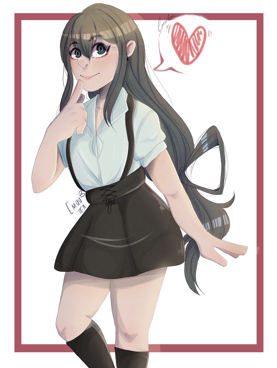 tanukified's tweet image. Have I ever mentioned how much I love the rainy season hero Froppy aka Tsuyu Asui??
Because I do, I love her.