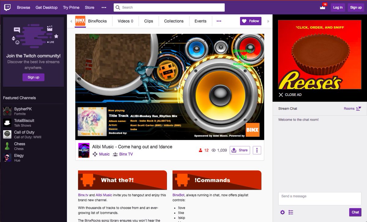 monkey_byte's tweet photo. Come check out BinxRocks, now live on @Twitch at https://t.co/c7sGWvpTMi  with music 24 hours a day, every day. 

#music #BinxTV #Twitch #BinxRocks #24/7 #gaming #earn #BinxCoins #live #now #Binx #stream #play #streaming https://t.co/e4Zkw2e3T1