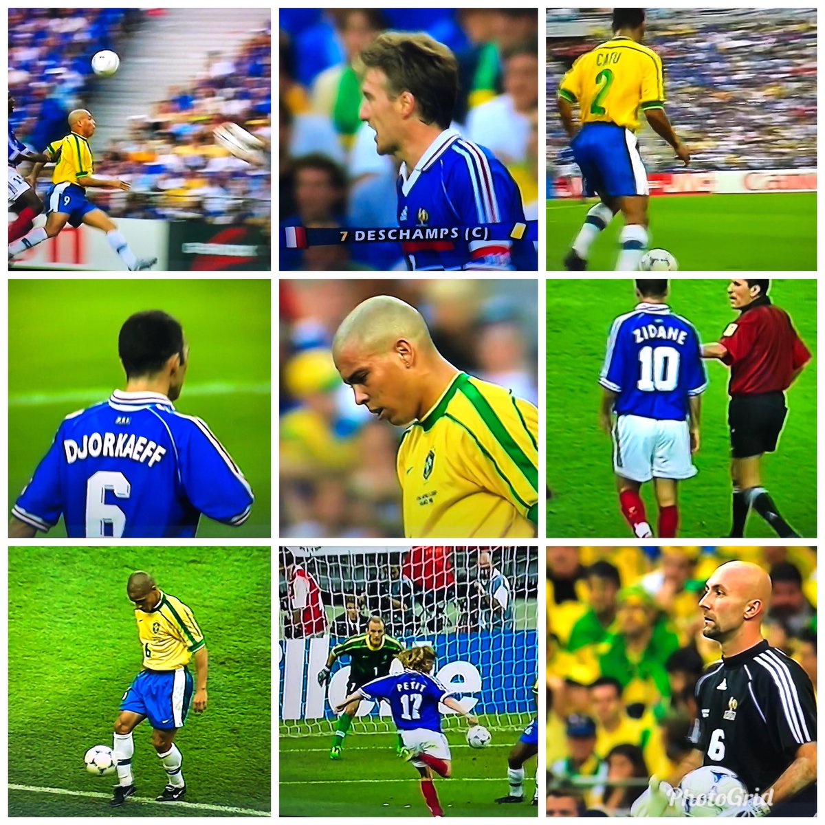 danofotiadis's tweet photo. Watching #WorldCupFinal #France98 and it feels like it was in the 70s! Some legends back in the day, my goodness, and back in the day it was... https://t.co/RdQuHkMWOR