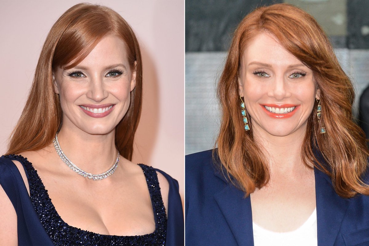 Jessica Chastain And Bryce Dallas Howard Together - Insanalandia