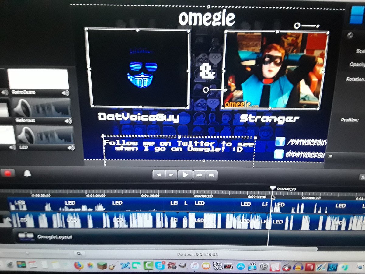 DatVoiceGuy's tweet image. #LateNightEditing