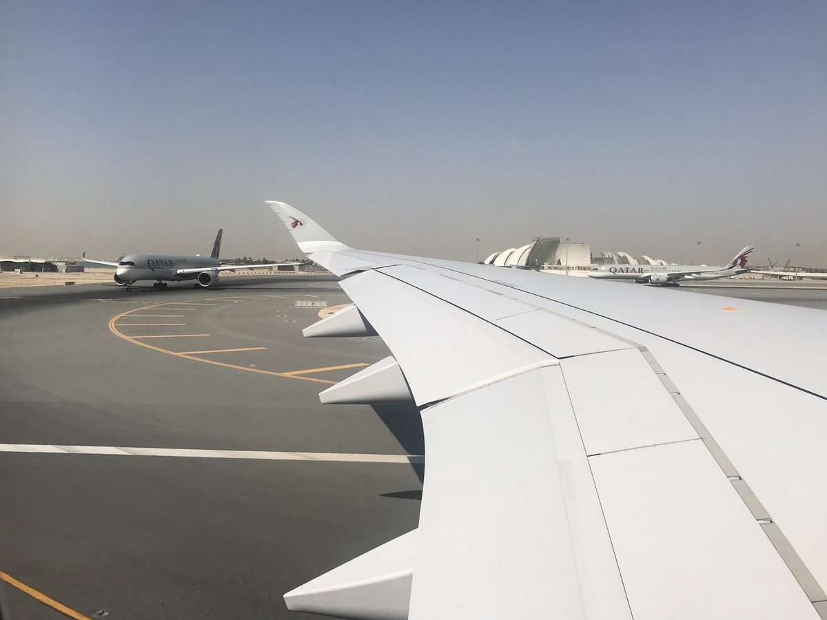 Qatar Airways is the global launch customer for the @Airbus A350-900 and  the @Airbus A350-1000, both equipped with the revolutionary #QSuite.