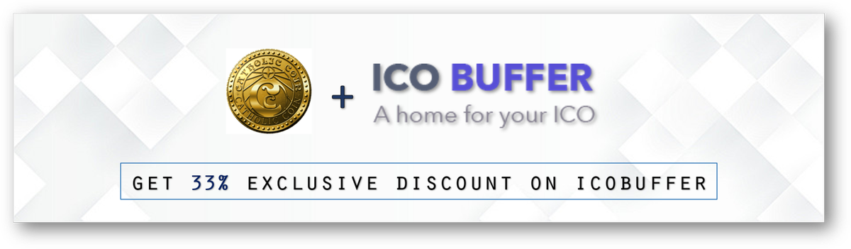 catholic_coin's tweet photo. Catholic Coin is now partnered with ICOBuffer.
Get 33% exclusive discount on ICO Buffer Platform.
Buy Now: https://t.co/F5Sk0CpSs7
#catholiccoin #icobuffer #partnership #charity #donation #catholism #blockchain #ico #bonus https://t.co/367bhoepQZ