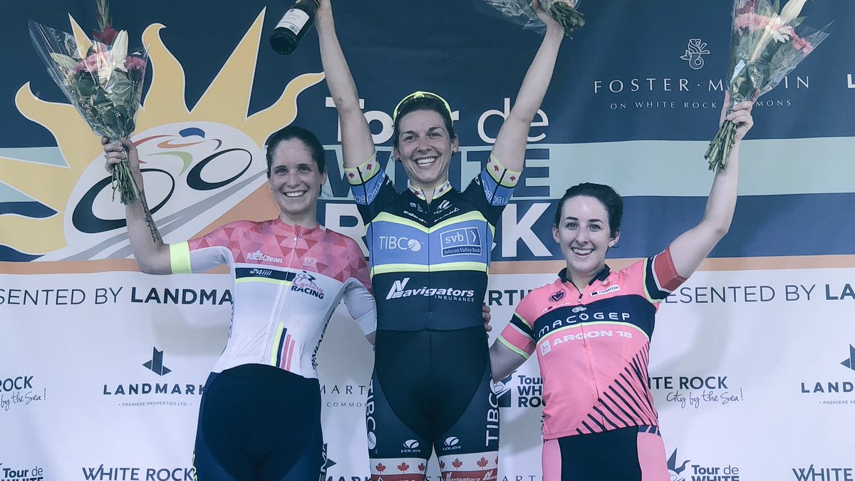 Tour de White Rock (@tourdewr) on Twitter photo The #TdWR2018 @ChoicesMarkets Criterium - 1. <a href="/aliACTIONjackso/">Alison Jackson</a>, @teamTIBCO 2. <a href="/arianebonhomme/">Ariane Bonhomme</a>, <a href="/cycleryracing/">The Cyclery Racing</a> 3. <a href="/M_ColesLyster/">Maggie Coles-Lyster</a>. #BCSuperweek The #TdWR2018 @ChoicesMarkets Criterium - 1. <a href="/aliACTIONjackso/">Alison Jackson</a>, @teamTIBCO 2. <a href="/arianebonhomme/">Ariane Bonhomme</a>, <a href="/cycleryracing/">The Cyclery Racing</a> 3. <a href="/M_ColesLyster/">Maggie Coles-Lyster</a>. #BCSuperweek