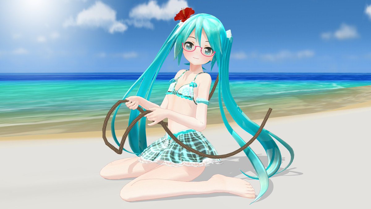 T Akaishi Sur Twitter 発音ミクさんの中の人 初音ミクさん に再現してもらった その４ 昨日の放送でも発音ミクさん出てましたが 先日のアニメディアのインパクトが強すぎました ミクさんの水着姿とか 素敵すぎて眩しすぎて正視できません と言いながら