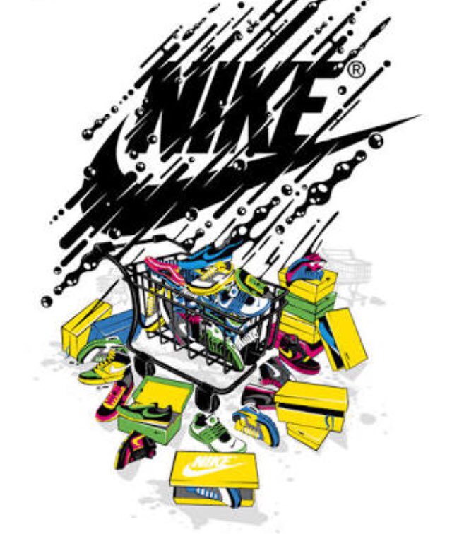 あゆみ 在 Twitter 上 Nikeってかっこいいよね 大好き ナイキ Nike かっこいい イラスト 靴 T Co Fttskm6mpx Twitter