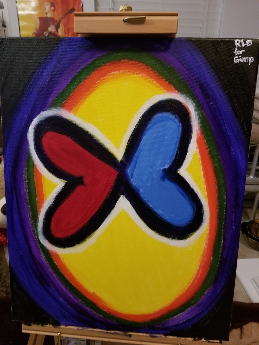 RainbwLiteBrite's tweet photo. Results from the painting stream for @GimpinAintEZ198 π what better way to honor him than to put a spin on a symbol of community, family and togetherness? #forGimp #mixerfam #mixerlove https://t.co/CU4vLDPIv7