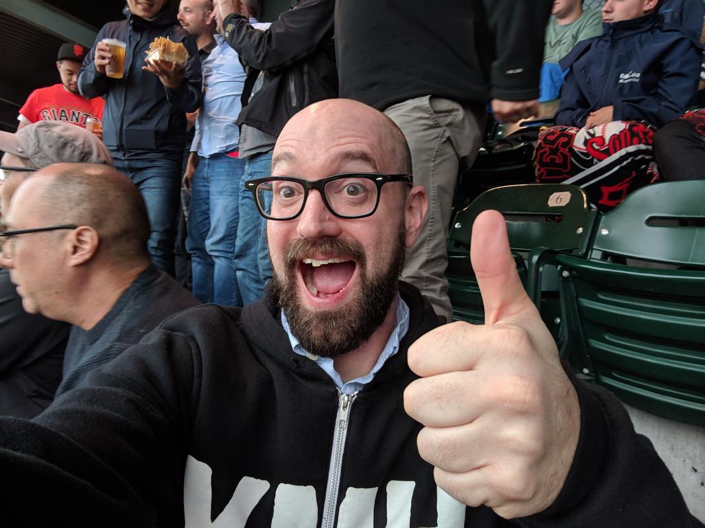 My first Giants game!!! #SFGiants
#StarfishSociety #SFL