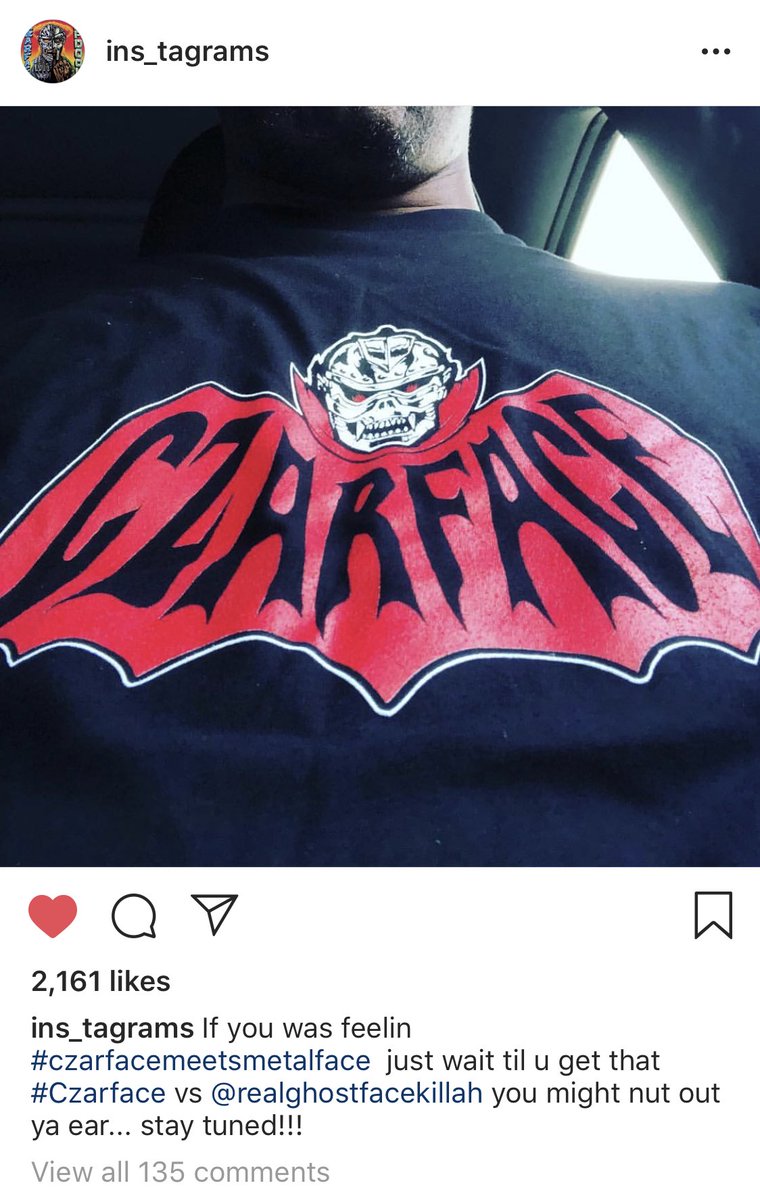 beneathdirt's tweet photo. Czarface vs Ghostface Killah coming up next! - via @ins_tagrams #czarface #inspectahdeck #7lesoteric #wutang #ghostfacekillah #rap #hiphop #boombap #underground #undergroundhiphop https://t.co/Ksw3TILqLE