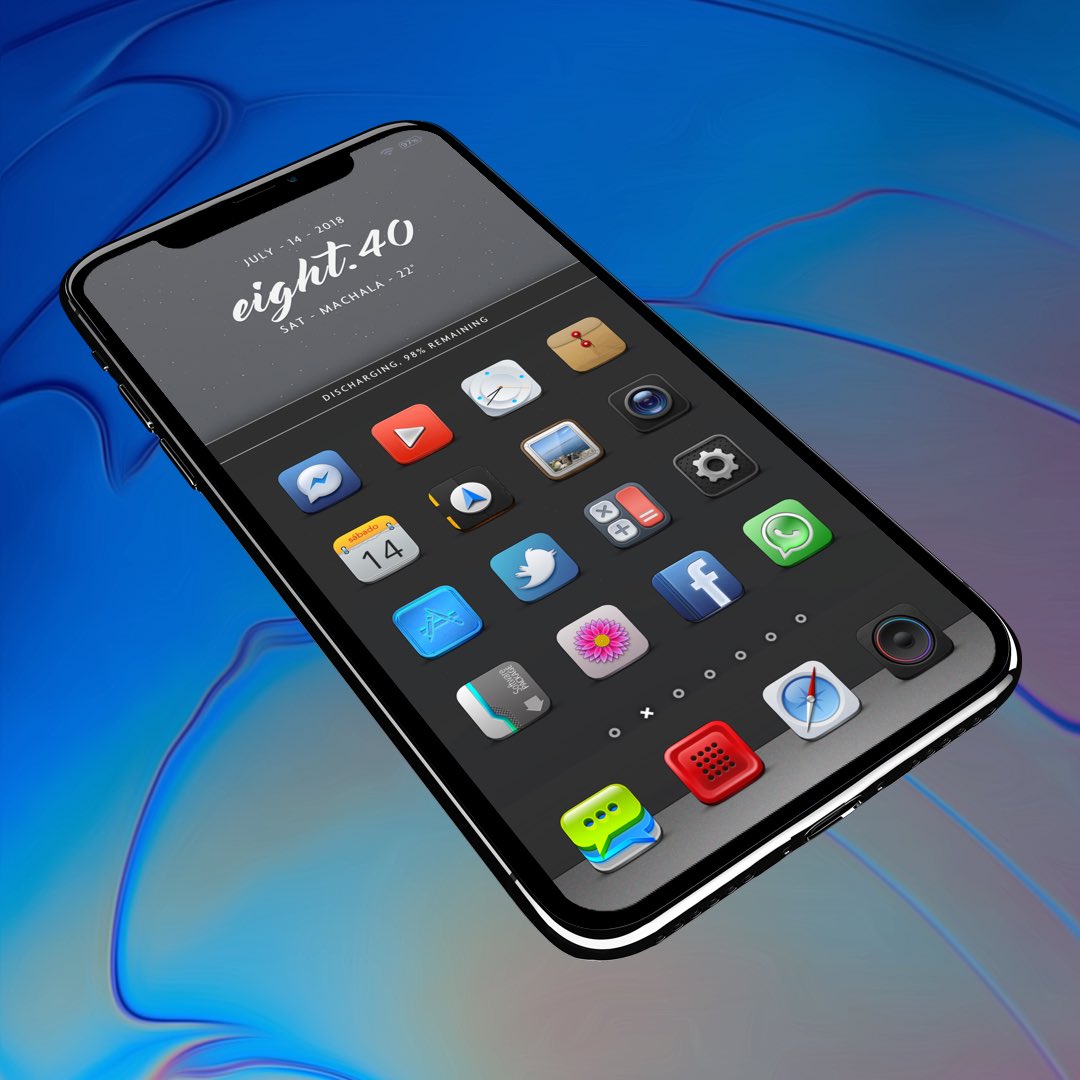 Vladser80's tweet photo. Today’s set up #ZTll by @Truckinlow
Thanks to @rodprezzz for sharing this iOS 11 update. Widget @ev_ynw https://t.co/WNbUquNicF