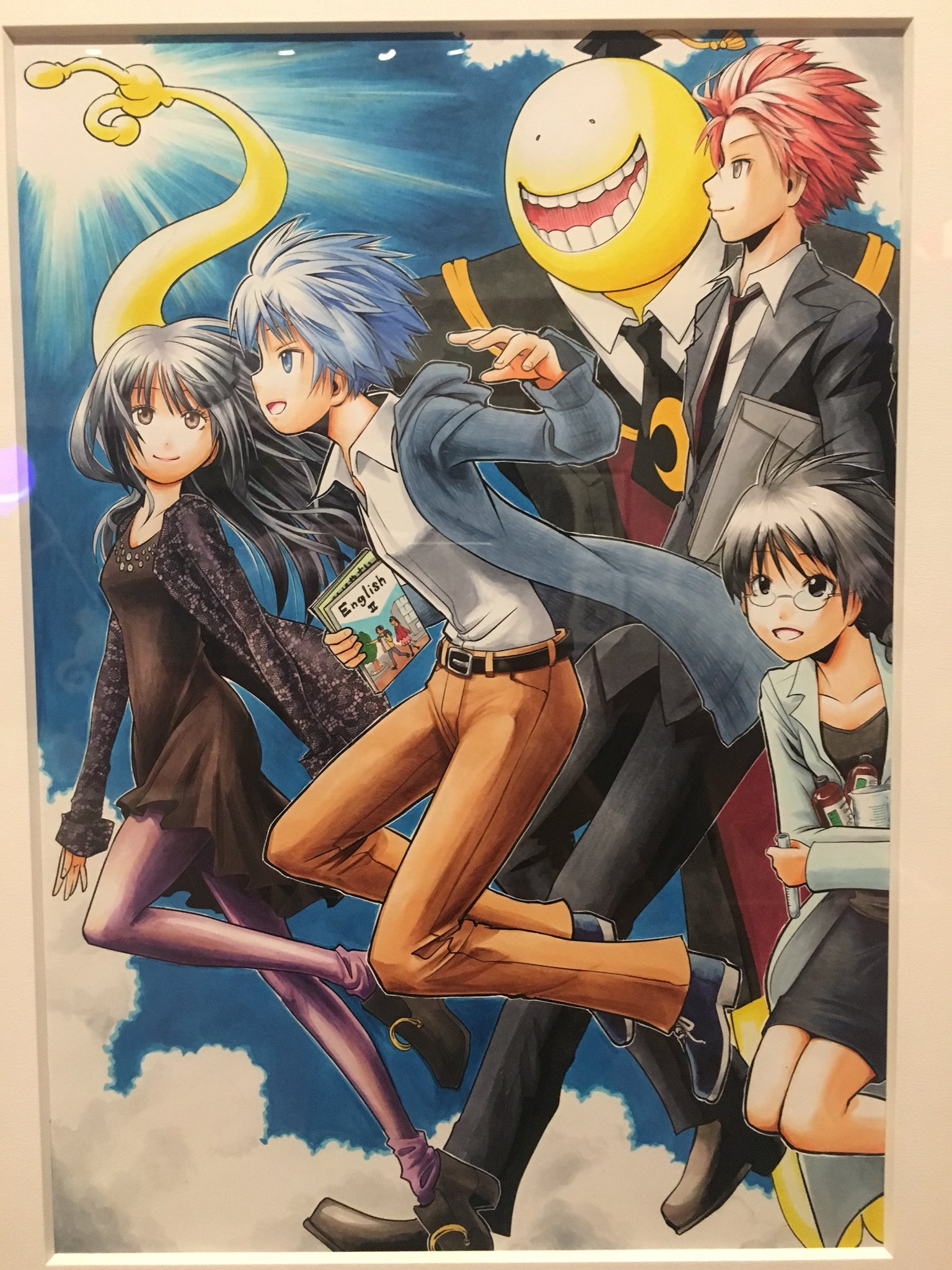 Akihiko Auf Twitter ジャンプ展 松井優征先生の描きおろしイラスト 渚カエ カル愛 暗殺教室 Akihiko Auf Twitter ジャンプ展 松井優征先生の描きおろしイラスト 渚カエ カル愛 暗殺教室