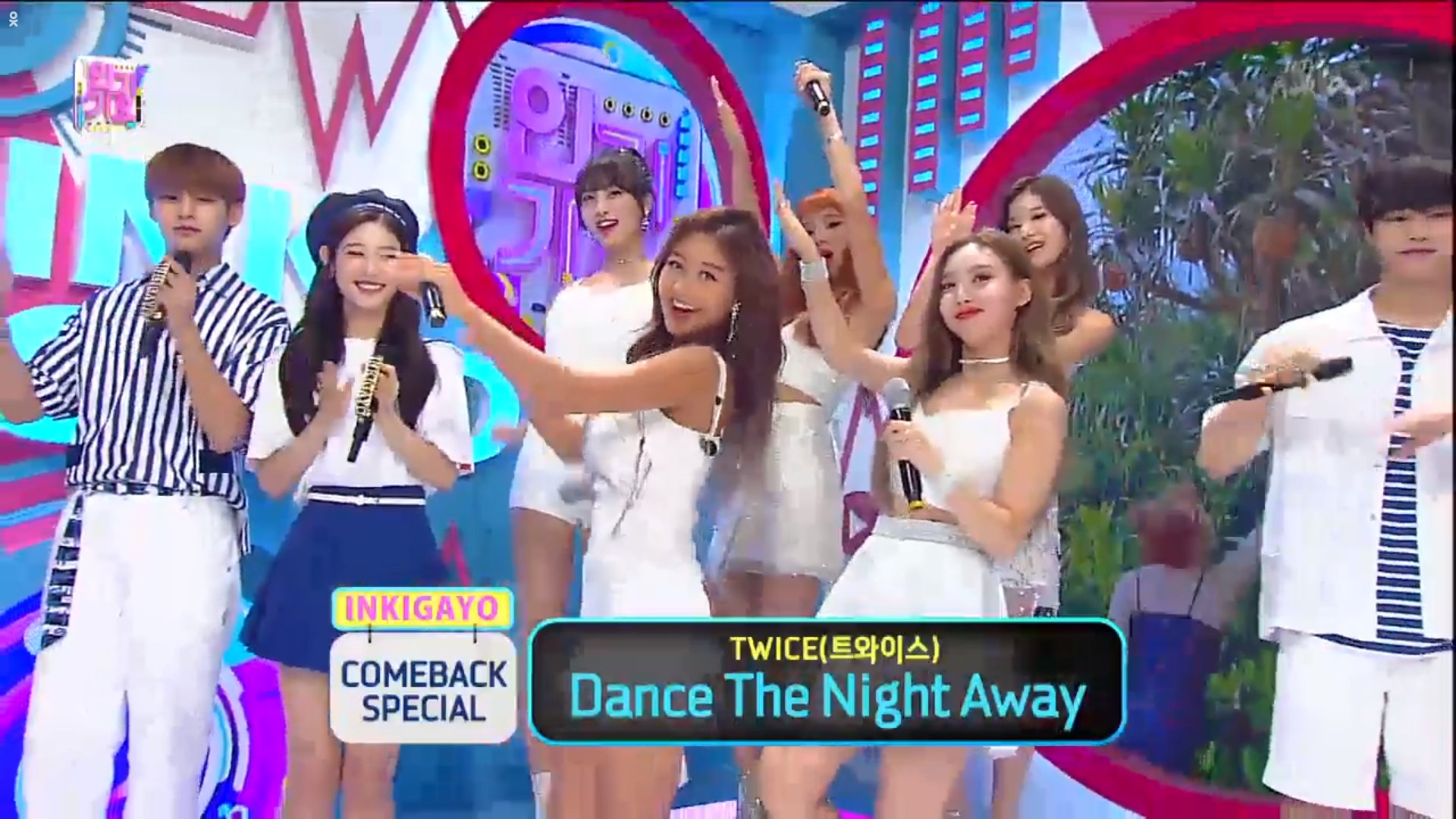 180715 TWICE Dance The Night Away at Inkigayo