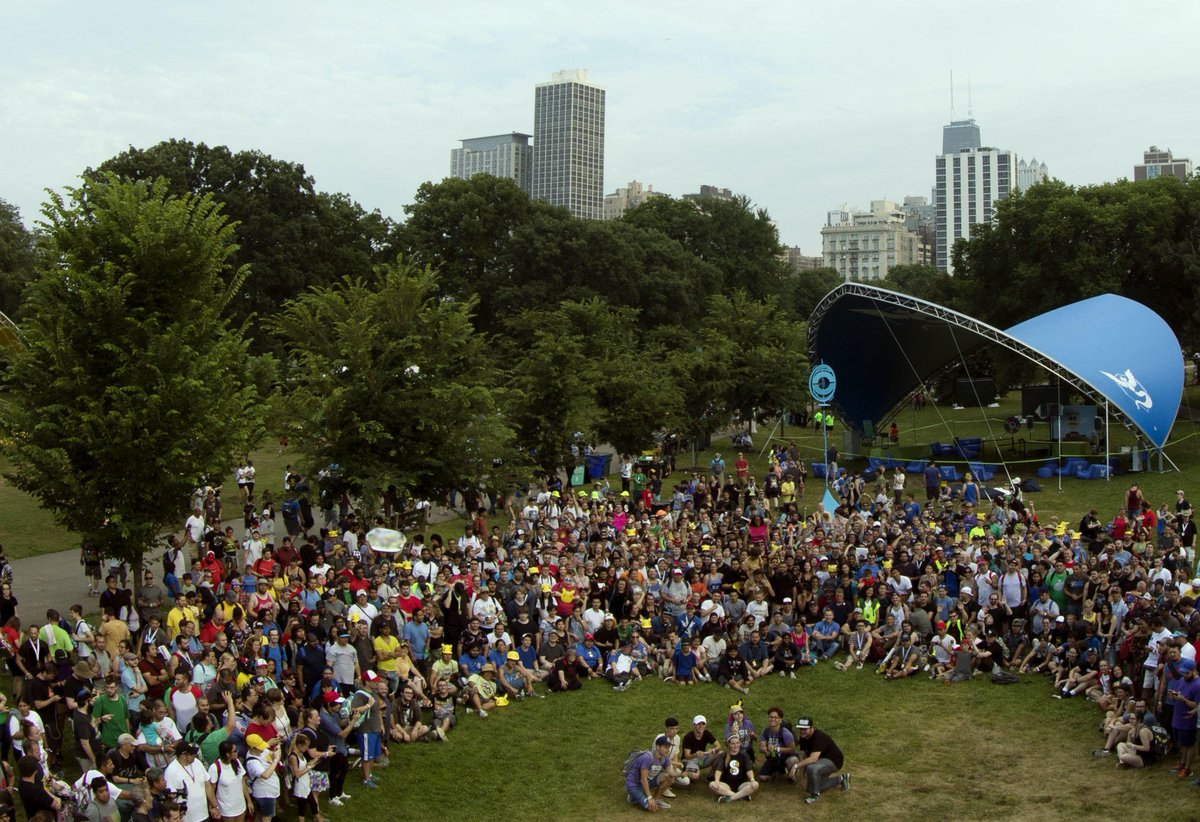It’s Day 1 of #PokemonGOFest2018, and the number of Trainers celebrating with us in Chicago has been incredible!