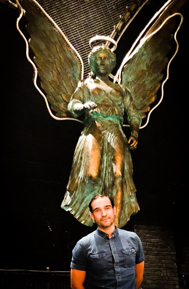 Javier Muñoz (@jmunozactor) on Twitter photo Life-changing day of theatre; both parts of <a href="/angelsbway/">Angels in America</a>
Love and gratitude to the entire cast & crew. Bendiciónes on your final shows tomorrow! Life-changing day of theatre; both parts of <a href="/angelsbway/">Angels in America</a>
Love and gratitude to the entire cast & crew. Bendiciónes on your final shows tomorrow!