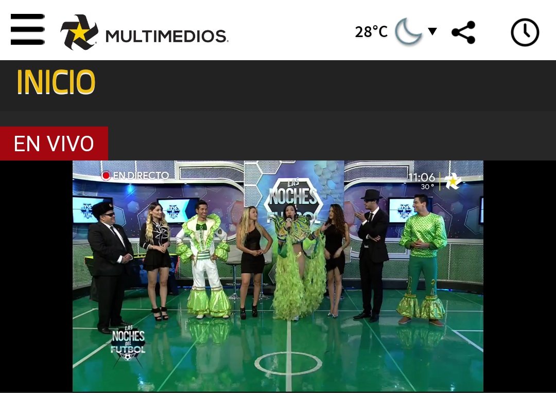 Ya listos en Las Noches del Fútbol por <a href="/multimediostv/">multimedios tv</a> en vivo! #LasNochesDelFutbol