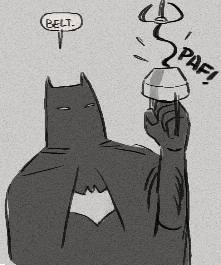 Pretty straight forward, really. #batman #superman 