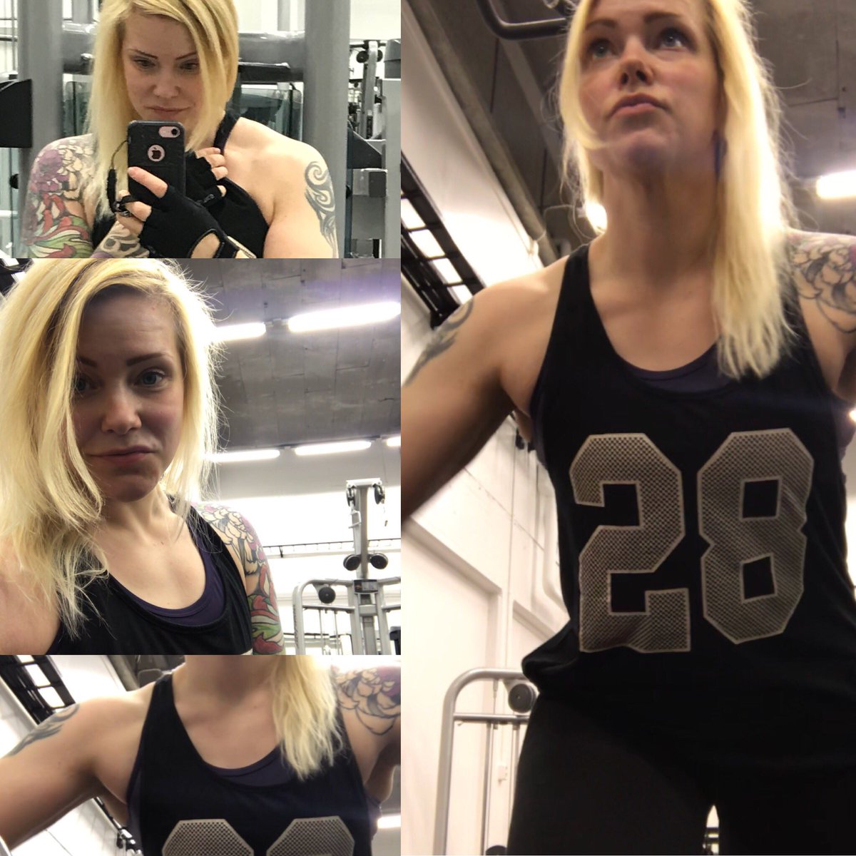 kasibusiness's tweet photo. Happy Sunday! βοΈ
Finishing my week as #SheHulk ππͺ
Itβs #chestday βΊοΈ
And my #traps decided to join the party π
#girlswholift #chestsplit #gymrat ποΈββοΈπ https://t.co/9e8OQTVxGs
