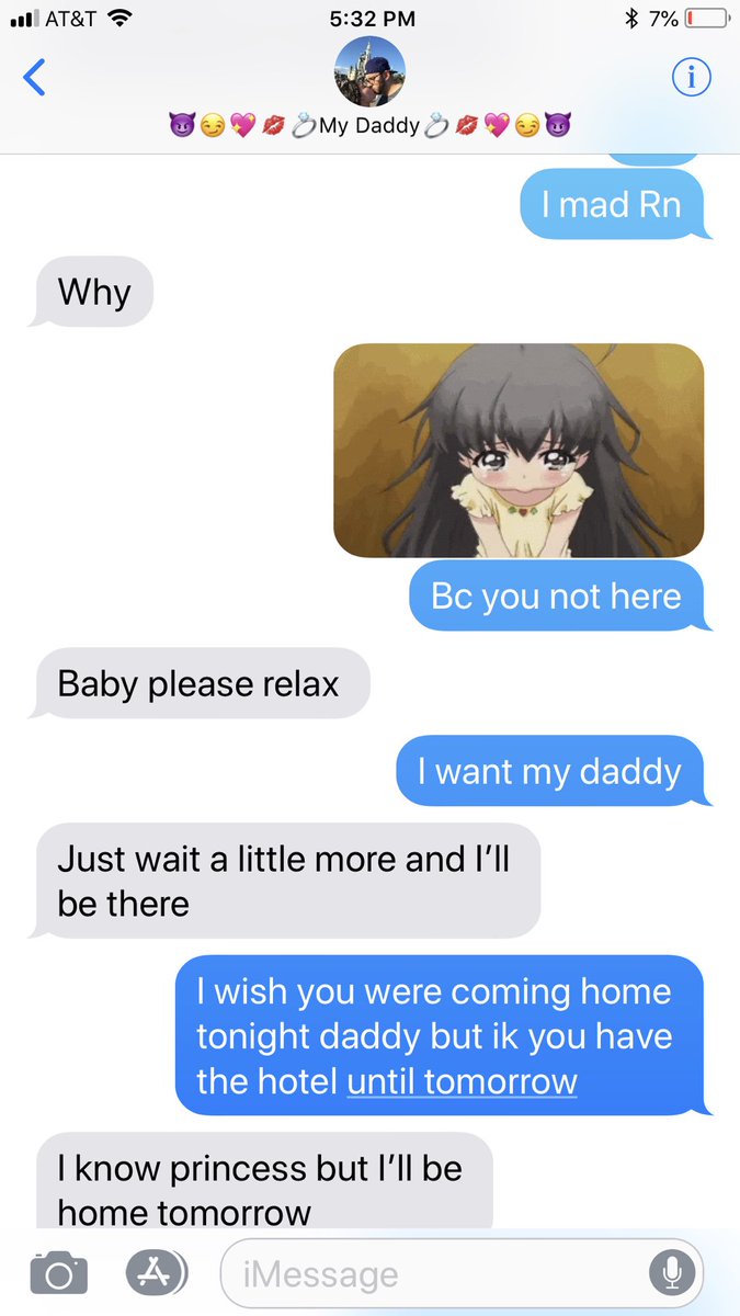 Daddy and princess conversations