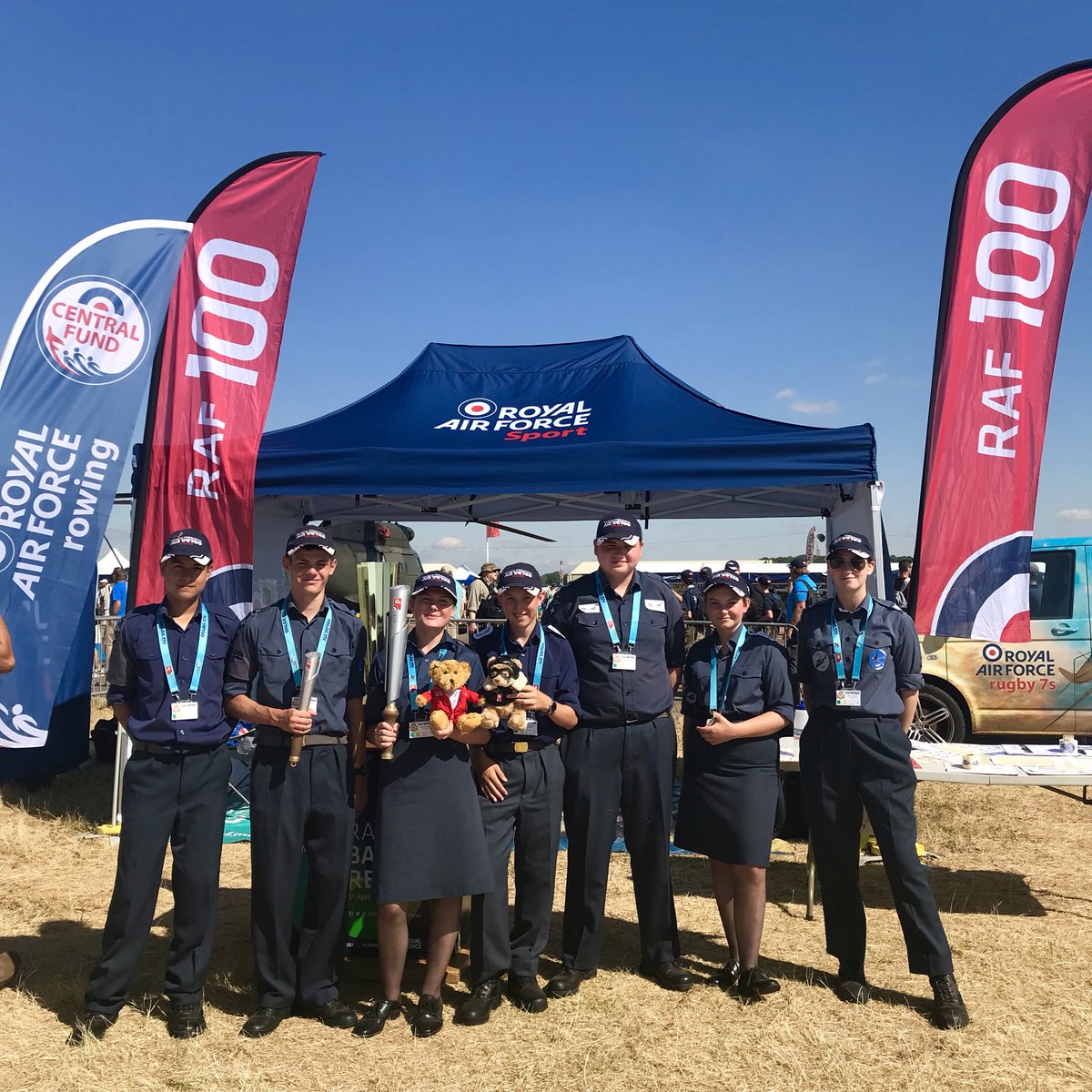 RAF100 Baton Relay tweet media