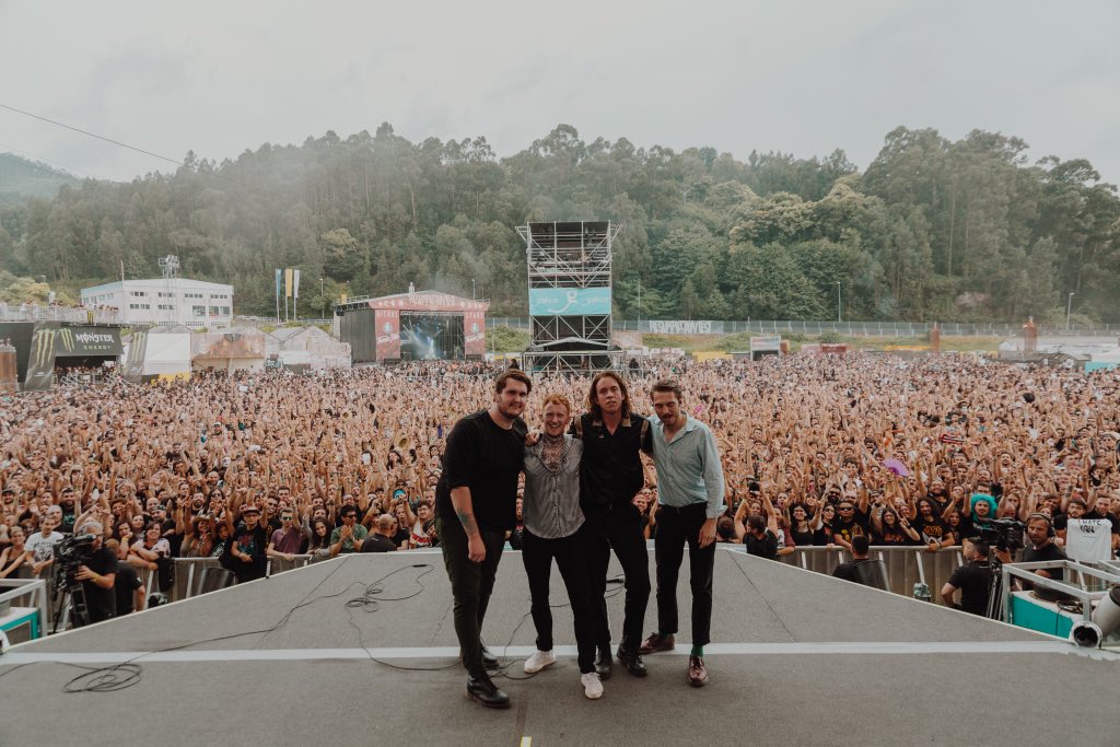 therattlesnakes's tweet image. Still buzzin from last nights show at @resurrectionfest. That was so surreal! 🤯🤯🤯

📷 @tomadamgreen #summerofsnakes #resurrectionfest #prophetsofrage