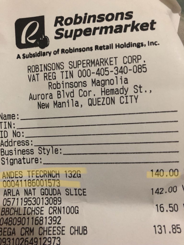 Robinsons Supermarket