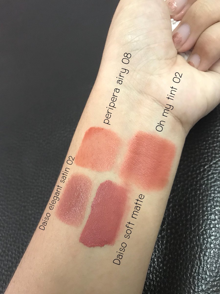 Pphatchree_'s tweet image. ลิปที่ใช้ทาได้ทุกโอกาส สีไหนก็รอด ที่สำคัญราคาไม่แพง #ไว้รีวิวห้ามขายของของโว้ยย