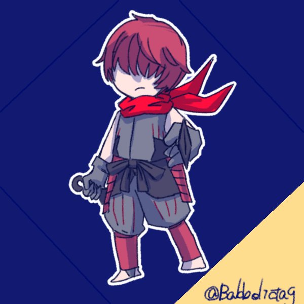 #Fateシリーズ版深夜のお絵描き一本勝負
遅刻ですが風魔小太郎(FGO)で参加させていただきたく! 