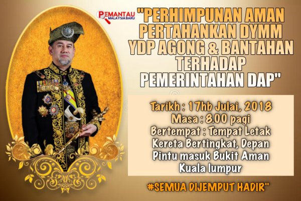 Bicaranews's tweet photo. Kiriman terbaru - JOM Bangkit Bersama YDP Agong - https://t.co/YUUAoqvUuI https://t.co/d4HfIoOZcv