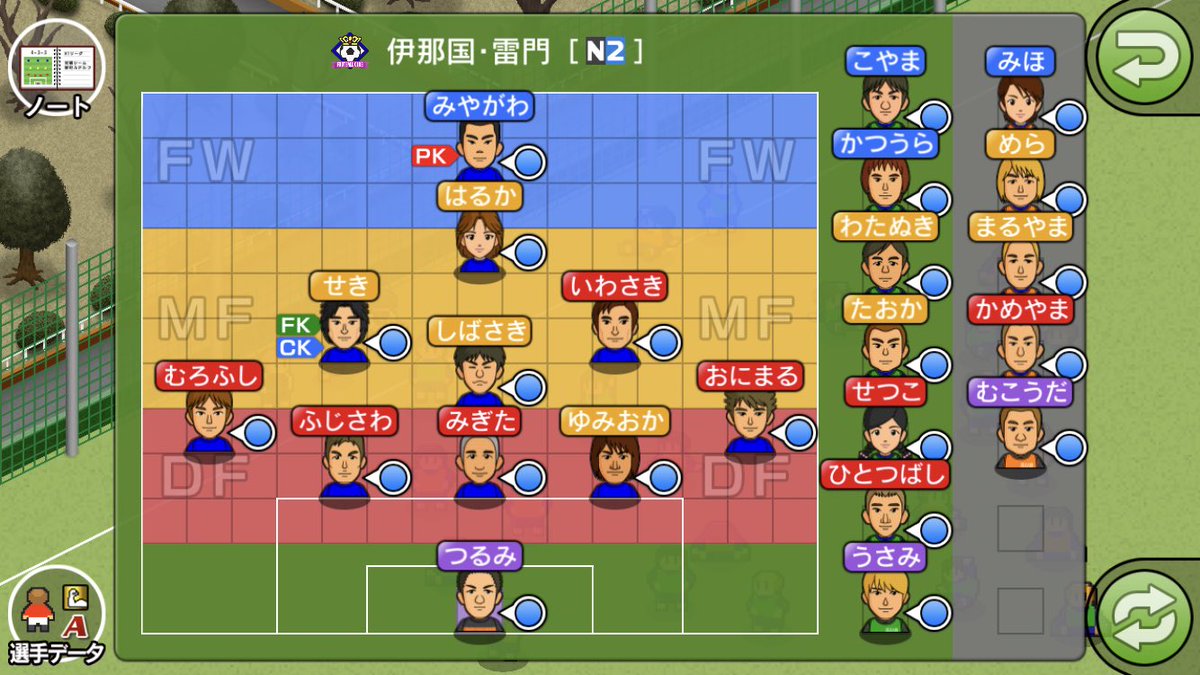 カルチョビットa 選手紹介