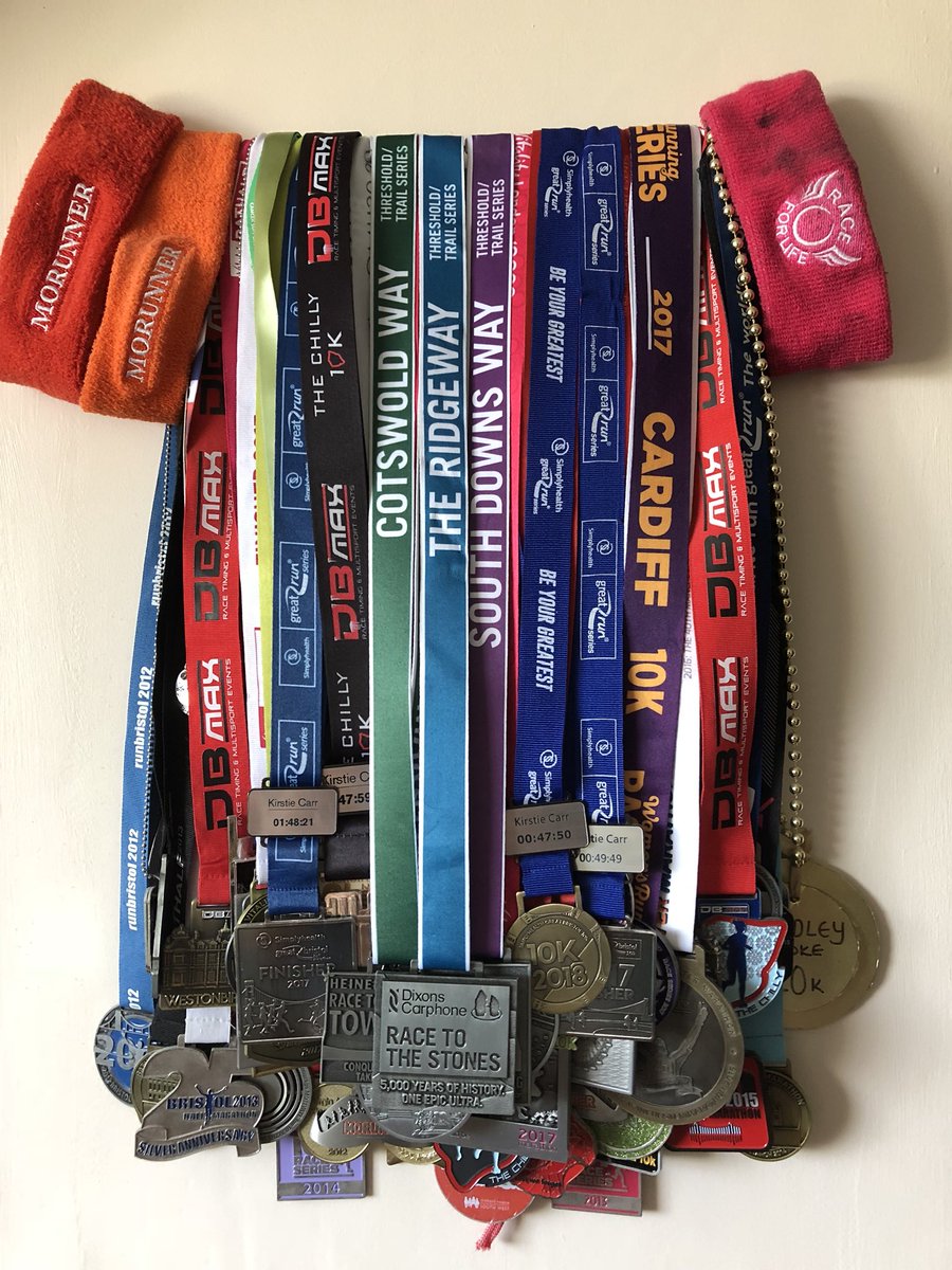 KirstieLouCarr's tweet photo. Once in a while blow your own damn mind!! 3 ultras in 5 weeks, 52.4 miles #RTTT2018 53.5 miles #RTTK2018 and 100km #RTTS2018 I completed the triple, think it’s only just dawning on me what I’ve achieved, woohoooooo!! 👊🏼 https://t.co/R94WYm9ZD7