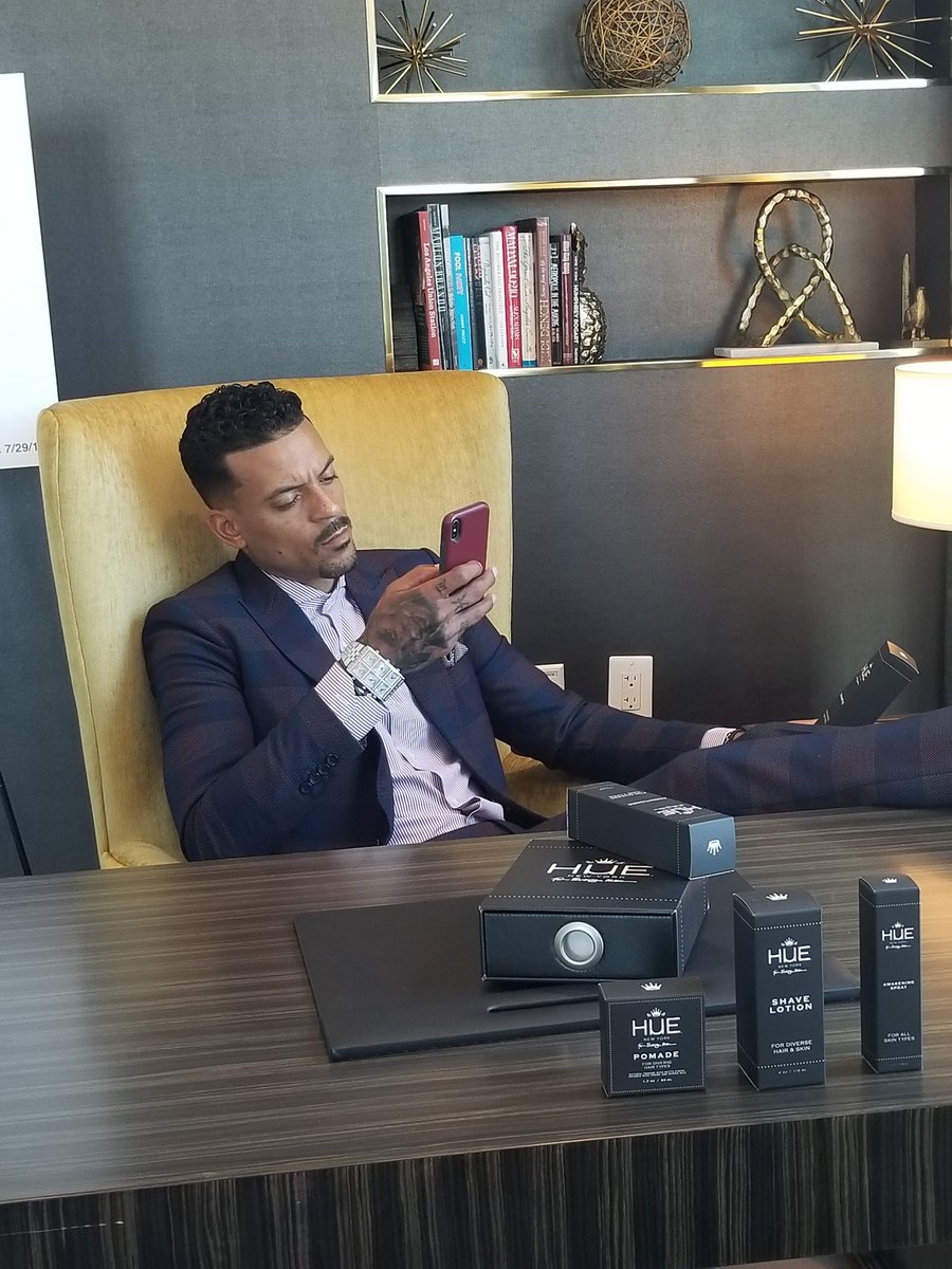 HueForEveryMan's tweet photo. Matt Barnes x HUE photoshoot #mattbarnes #mensfashion #mensstyle #entrepreneurs #mensgrooming https://t.co/fwEP6UkaES