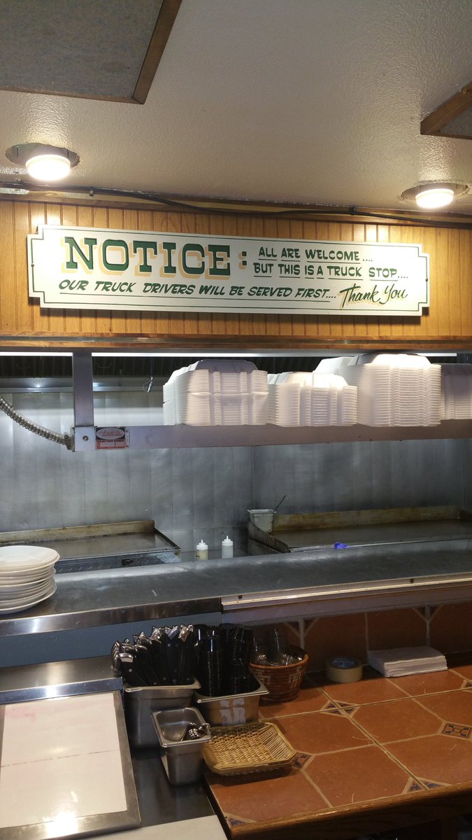 emptrucking's tweet photo. I found a truck stop that's going to get my cash. Wish some big name places remembered who got them to the dance. #TA/PETRO #PILOT/FLYINGJ https://t.co/GHfmDmGmX2