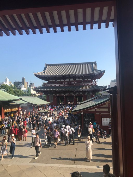 I'm at Senso-ji Temple in 台東区, 東京都 https://t.co/cUnUwfaFJl https://t.co/1P3I6YxYcI<a href="/tag/tajmahal"class="tags"><span>#tajmahal</span></a>