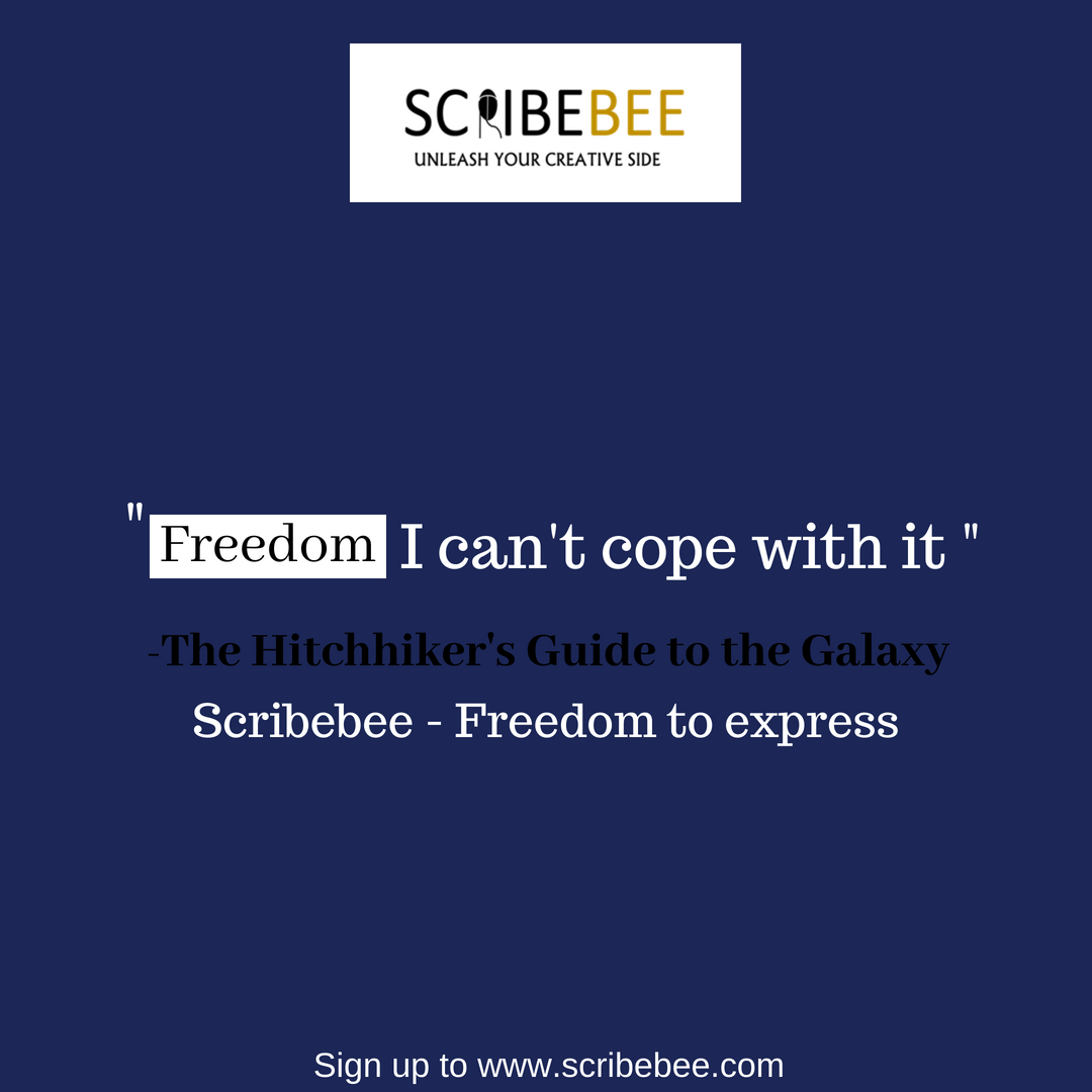 ScribeBee's tweet photo. Freedom I can't cope with it.
Join https://t.co/7u5Ez0HyuQ today
#Scribebee #Creativity #publishmystory #myStory #kidsactivities #poems #holidayactivitiesforkids #story https://t.co/R2RhJ8plsg