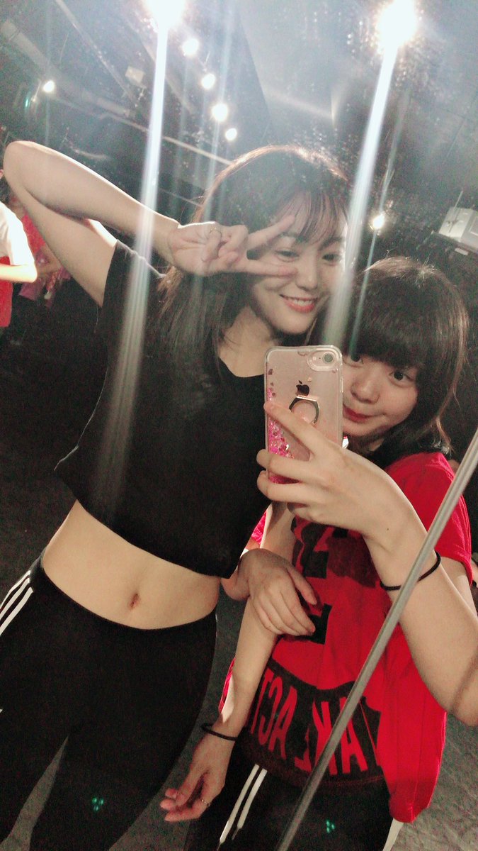 同じレッスンの大好きな先輩(๑•ω•๑)♡ いつもありがとうございます😭💓