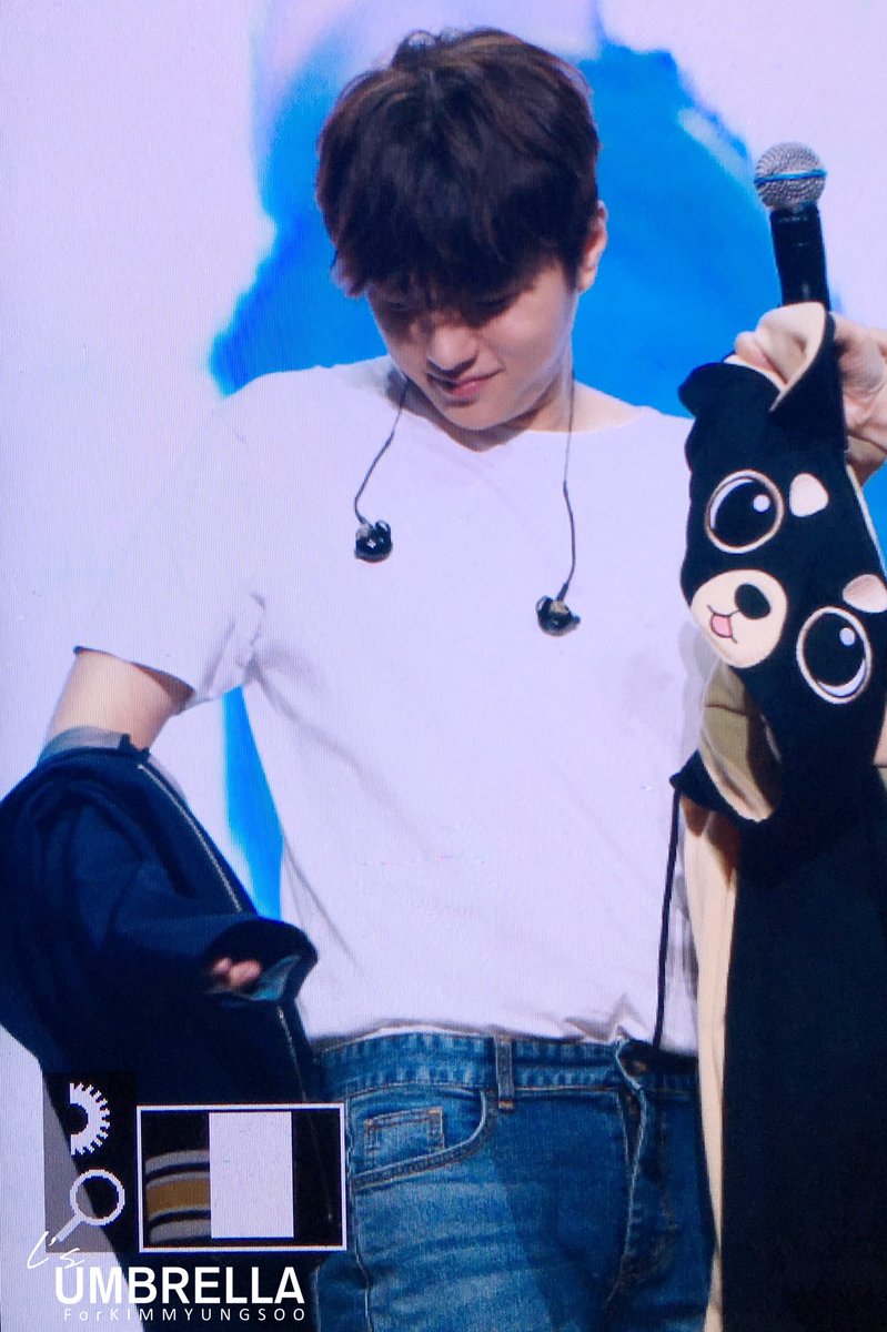 umbrella__l's tweet photo. 180715  Kim Myung-Soo 1st FanMeeting in SEOUL #명수 #엘 https://t.co/GG4VP5CSlt