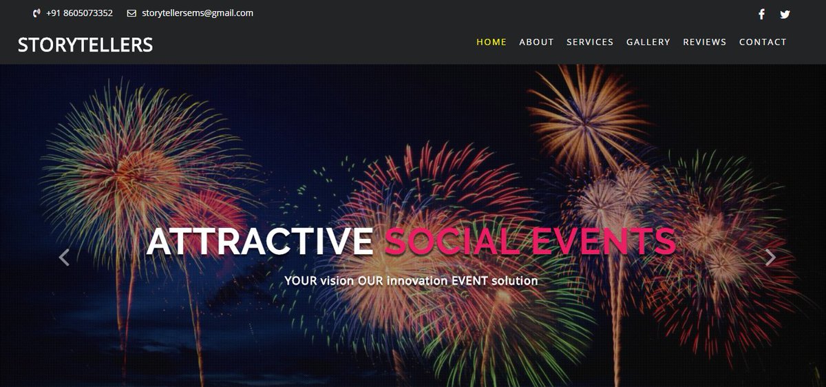dimotech_in's tweet photo. Completed the work with storrytellers (Event Management Company ) https://t.co/ga6nEgYyCQ
Best wishes with there startup. #websitedevelopment #webdesign #Java #coding #programmer #css #html5 #softwareengineering #Entrepreneurs https://t.co/BPOSWpSQO8