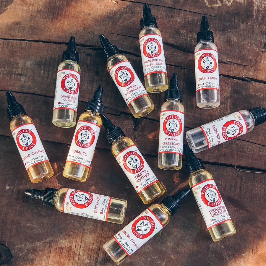 What is your favorite You Got E-Juice flavor?
#ejuice #eliquid #vapeadvocate #vapeallday #vaper #cloudchaser #vape #vapelife #vapeon #vapes #vapeshop #vapephotography #instavape #vapingstyle #instavaperz #vapeworld #vapelyfe #girlswhovape #guyswhovape #handcheck
