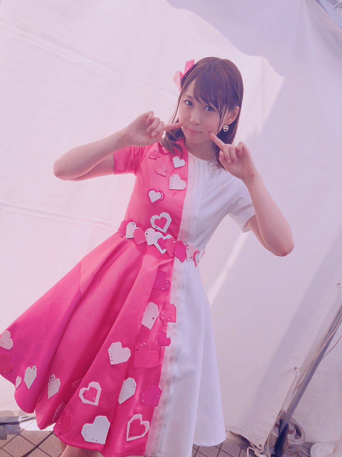 芹澤優 I Ris On Twitter 最悪な日でもあなたが好き 初披露ありがとうございました 炎天下の中みんな本当にありがとね 誰も体調崩してないといいなぁ 衣装も初出し ハートいっぱいの衣装 今回ももちろんオサレカンパニーさんです かわいすぎぃ