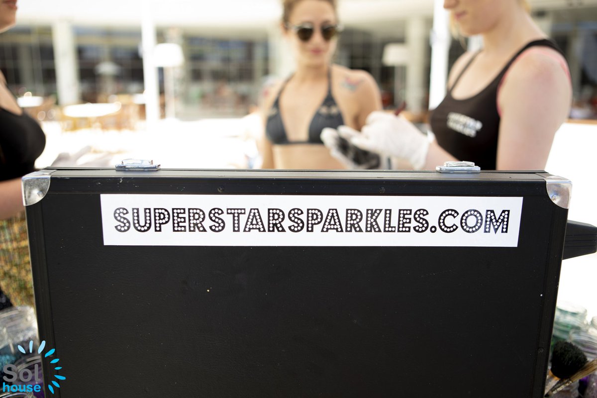 SolHouseCalvia's tweet photo. Remember every Sunday our favorite Superstar Sparkle team is going to be at Sol House The Studio pool to make the most stunning tattoos from 2 to 4 pm 💋🤩 #solhousecalviabeach #solhousethestudio https://t.co/Otq54F1XvC