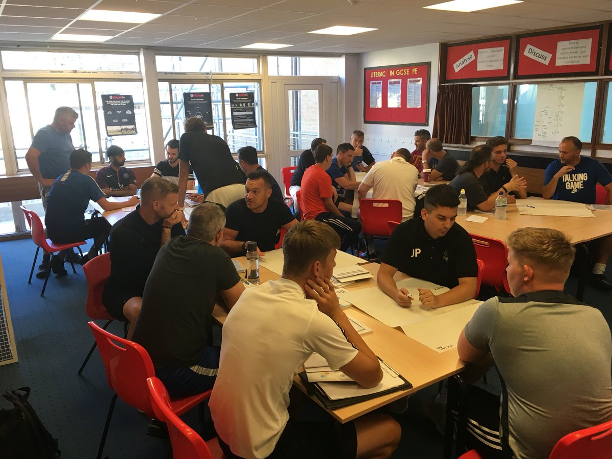 JHCarnegie's tweet photo. Noisy build practice design. Always a good sign. @WestRidingFA @CarnegieCoachEd https://t.co/taGFePALK4
