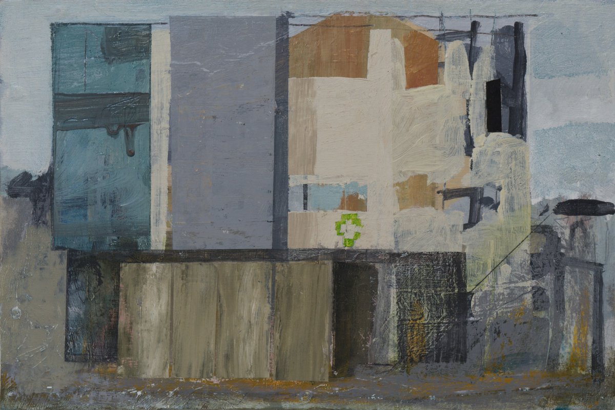 Stephen_if's tweet photo. HealthCare Clinic 001b
oil on canvas on panel c2010

https://t.co/Qo51CHrHj0
#painting at #theMuppetPuppet
#Art at #SaatchiArt and @illhueminati https://t.co/LToLEEWzkr