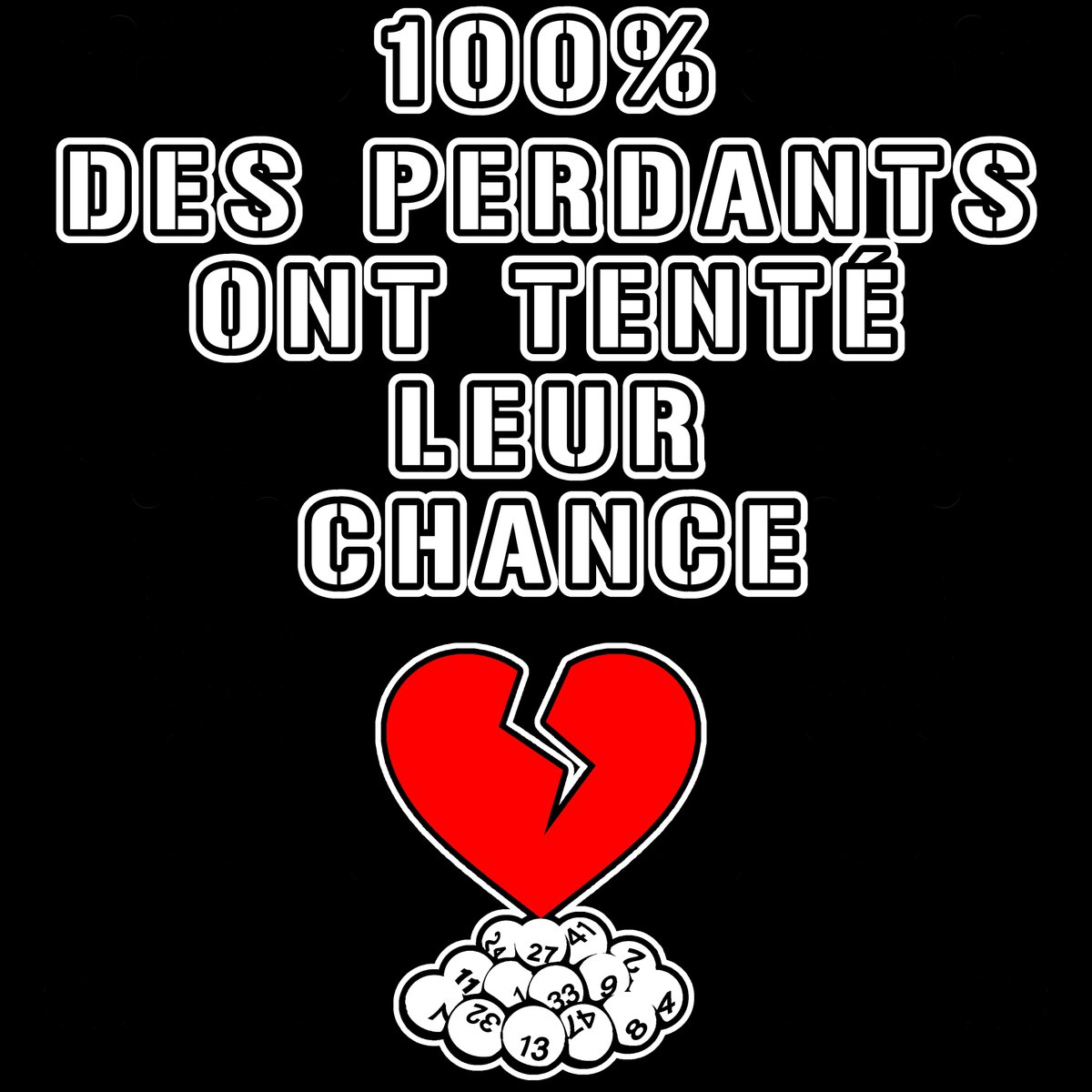 Francois Ville Pa Twitter 100 Des Perdants Ont Tente Leur Chance Un Cadeau A Offrir Ici T Co Qdygqq3d3q 100 Perdant Gagnant Chance Malchance Celibataire Amour Love Seduction Loto Loterie Jeu Hasard Tentation Rencontre