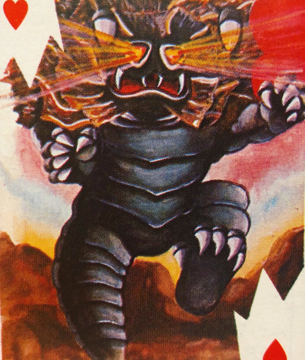 pachidrunkers's tweet photo. Perebon the Saturn Monster from the Kewpie pachimon playing cards.
#pachimon #パチ怪獣 #pachi #bootleg #kiyla #キ��ラ #perebon #saturn #monster #kewpie #playingcards #kaiju #怪獣 https://t.co/O4rCSGvLSv