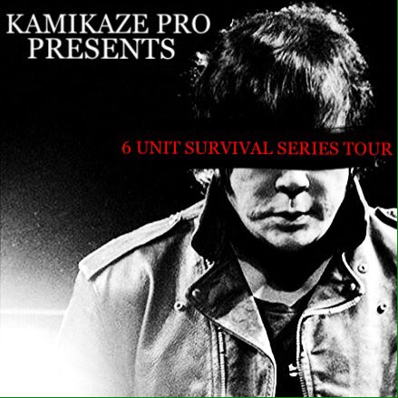 KAMIKAZEProWres's tweet photo. KAMIKAZE Pro Evolution
"6 Unit Survival Series" Tour: Night 10
Kondoi Beach, Taketomi, Okinawa, Japan
https://t.co/vnzPJpKLAR https://t.co/axqljITuXI