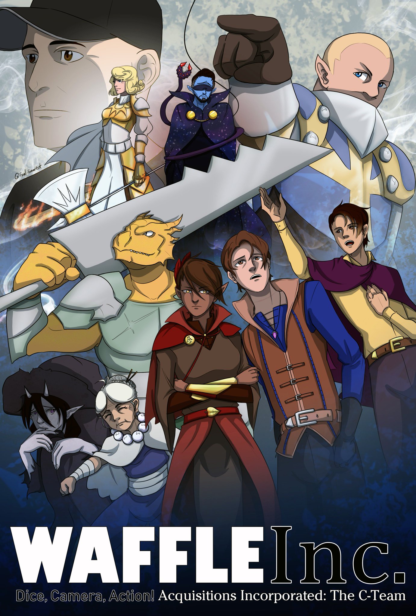 K.K. on Twitter "WaffleInc, Assemble! wafflesinc wafflecrew cteam